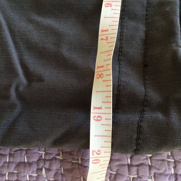 UnionBay Jeans Gilet Sleeveless Bomber Coat Jacket Gray Black Reversible Cotton - Picture 6 of 12